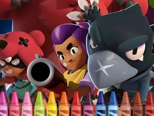 Brawl Stars Coloring book - game thumbnail image