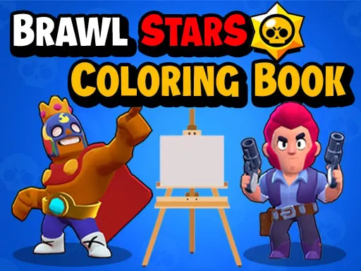 Brawl Stars Coloring Books game thumbnail image
