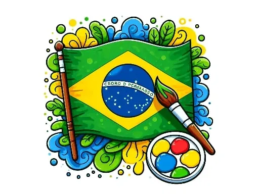 Brazil Coloring Adventure - game thumbnail image