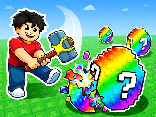 Break a Lucky Egg Brainrots - game thumbnail image