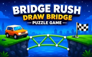 Bridge Rush - Draw Bridge Puzzle Game - game thumbnail image