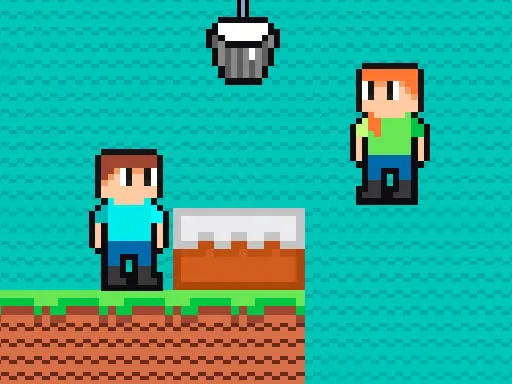 Brothers are making a cake game thumbnail image