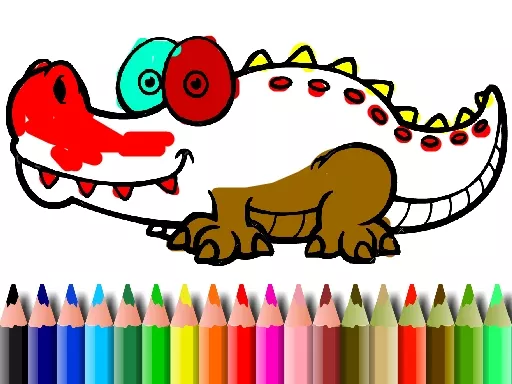 BTS Aligator Coloring - game thumbnail image