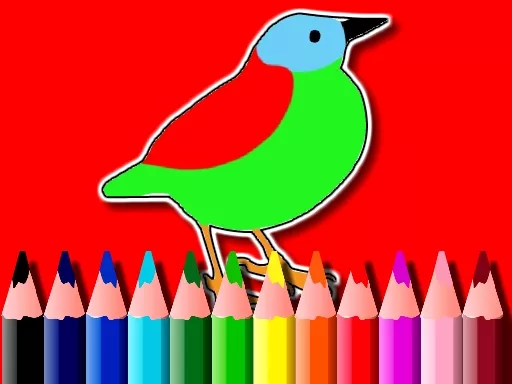 BTS Birds Coloring Book - game thumbnail image