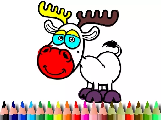 BTS Deer Coloring Book - game thumbnail image