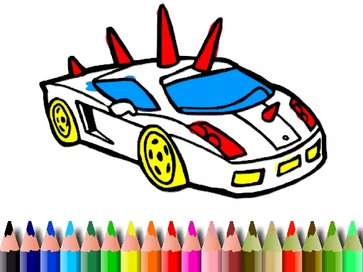 BTS Gta Cars Coloring - game thumbnail image
