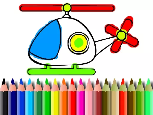 BTS Helicopter Coloring - game thumbnail image