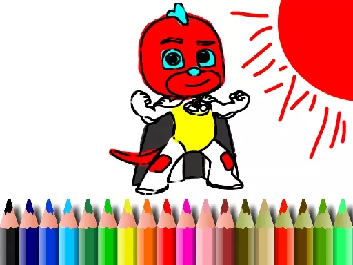 BTS Mask Boy Coloring - game thumbnail image