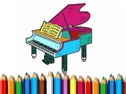 BTS Piano Coloring Book - game thumbnail image