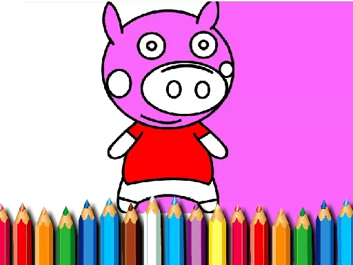 BTS Pig Coloring Book - game thumbnail image