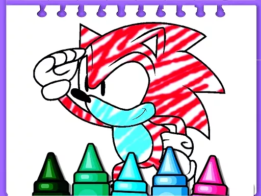BTS Sonic Coloring Book - game thumbnail image