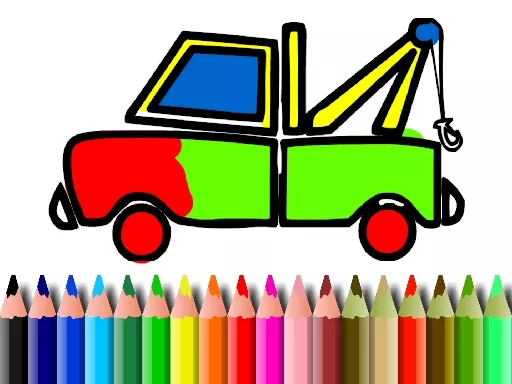 BTS Truck Coloring - game thumbnail image