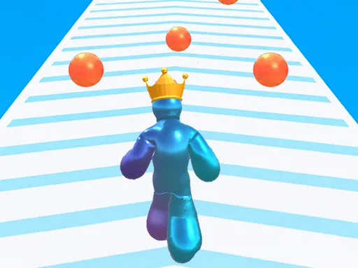 Bubble Man Runner Game - game thumbnail image