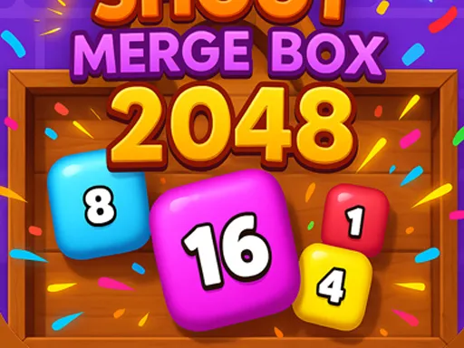 Bubble Shoot Merge Box 2048 game thumbnail image