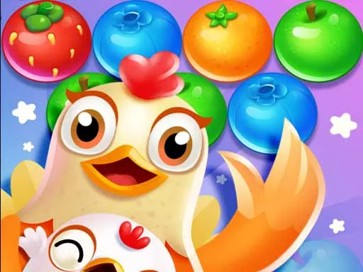 Bubble Shooter Chicken - game thumbnail image