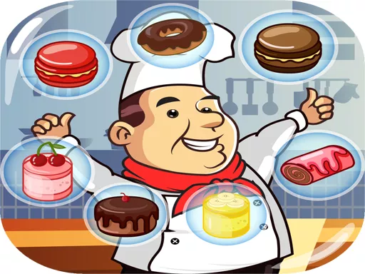 Bubble Shooter Happy Chef - game thumbnail image