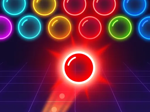 Bubble Shooter Neon - game thumbnail image