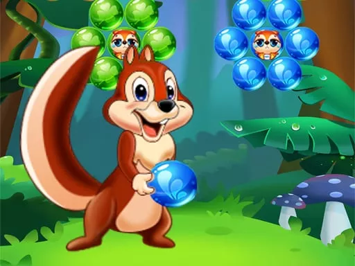 Bubbles Shooter Squirrel - game thumbnail image