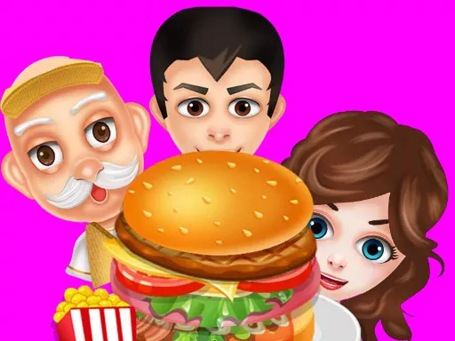 Buger Cooking Food Shop	 - game thumbnail image