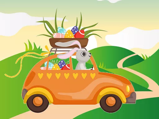 Bunnies Driving Cars Match 3 - game thumbnail image