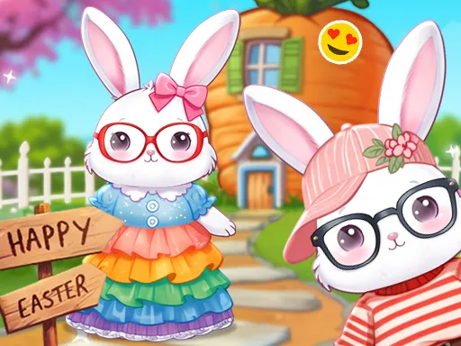 Bunnies Get Ready for Easter - game thumbnail image