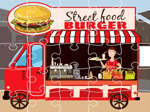 Burger Trucks Jigsaw - game thumbnail image