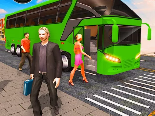 Bus Driving City Sim 2022 - game thumbnail image