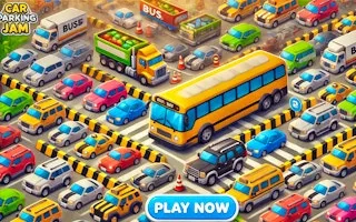 Bus Mania - Car Parking Jam - game thumbnail image
