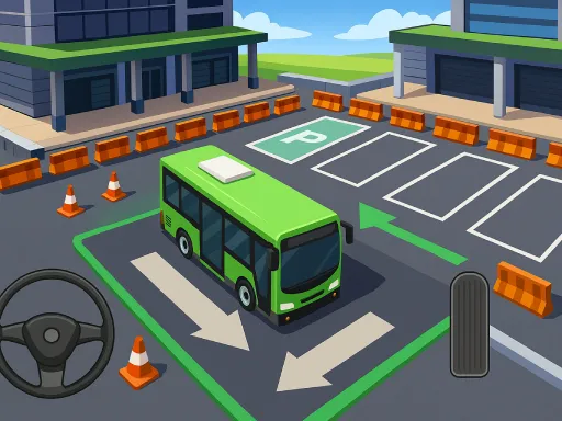 Bus Park 3D - game thumbnail image