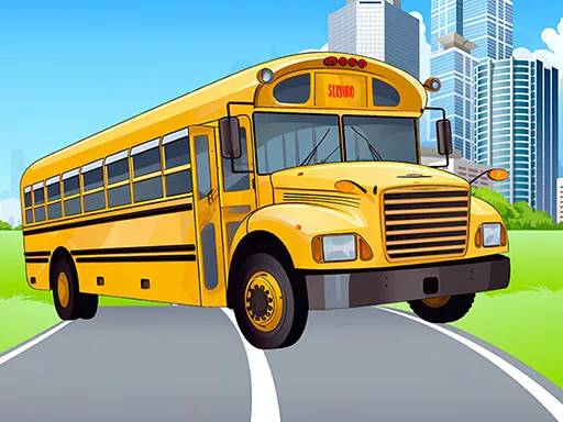 Bus Stop: 2048! game thumbnail image