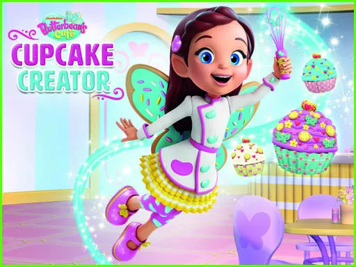 Butterbean Cafe Cupcake Creator - game thumbnail image