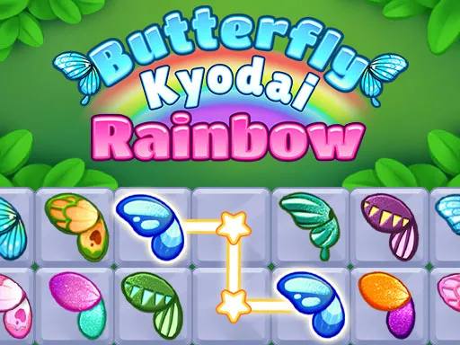 Butterfly Kyodai Rainbow - game thumbnail image