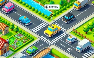 Cab Car - Taxi Driving & Passenger Pickup - game thumbnail image