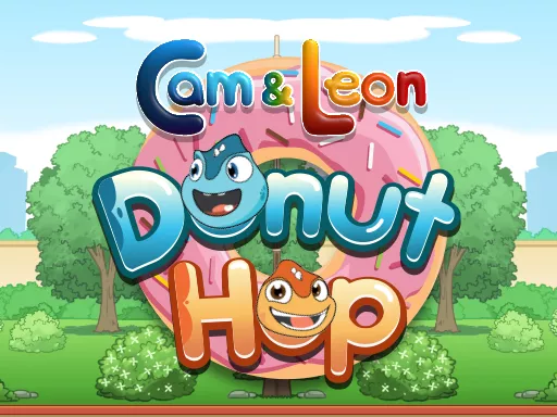 Cam and Leon Donut Hop - game thumbnail image