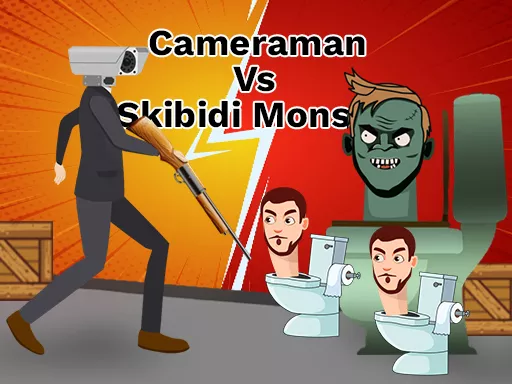 Cameraman vs Skibidi Monster : Fun Battle - game thumbnail image