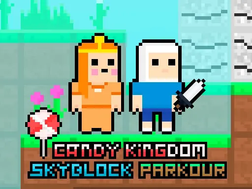 Candy Kingdom Skyblock Parkour - game thumbnail image