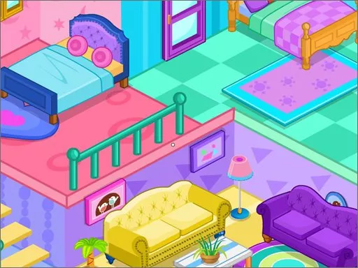 Candy Manor - Home Design - game thumbnail image