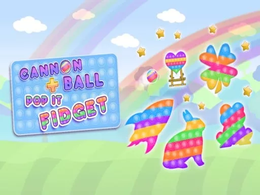Cannon Ball &amp; Pop It Fidget Game - game thumbnail image