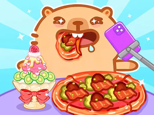 Capybara Mukbang ASMR - game thumbnail image