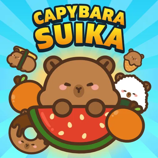 Capybara Suika game thumbnail image