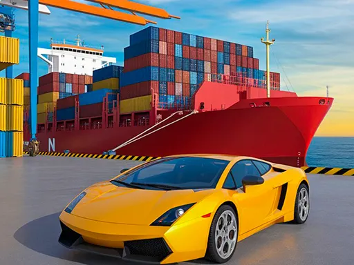 Car Cargo Ship Game - game thumbnail image