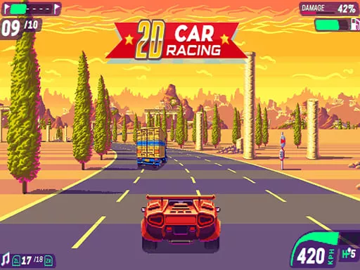 Car Race 2D - game thumbnail image