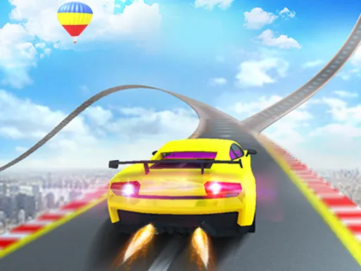 Car Stunts Impossible Track - game thumbnail image