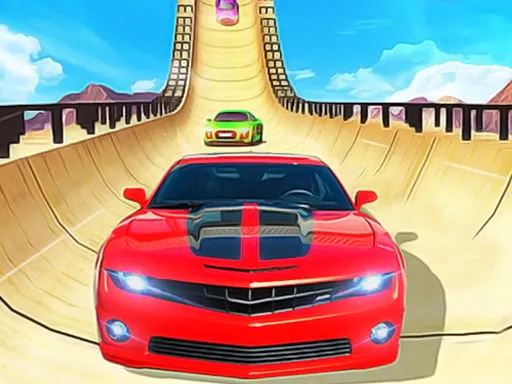 Car Stunts New Mega Ramp Car Racing Game - game thumbnail image