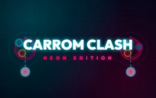 Carrom Clash - Neon Edition - game thumbnail image