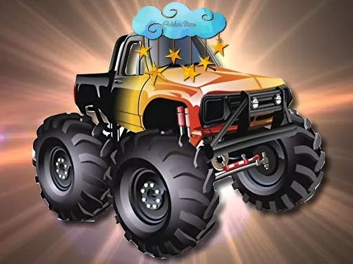 Cartoon Trucks Hidden Stars - game thumbnail image