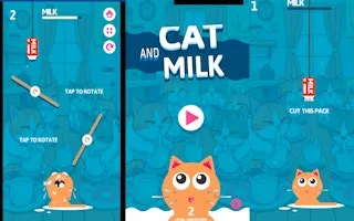 Cat and Milk - game thumbnail image