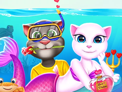 Cat Girl Valentine Story Deep Water - game thumbnail image