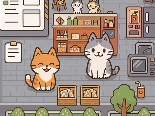 Cat Mini Restaurant - game thumbnail image