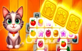 Cat Town - Tile Match Puzzle - game thumbnail image